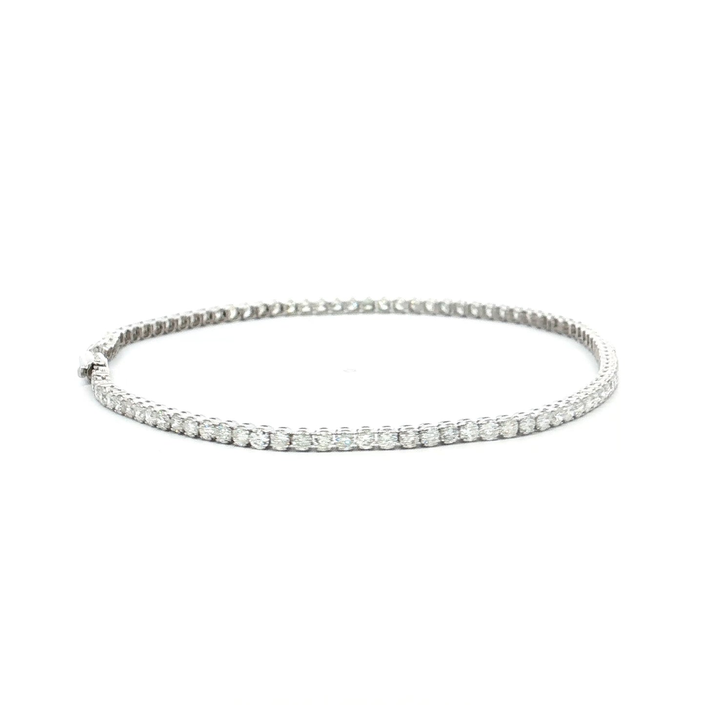 2.50 Diamond Tennis Bracelet in 14k White Gold