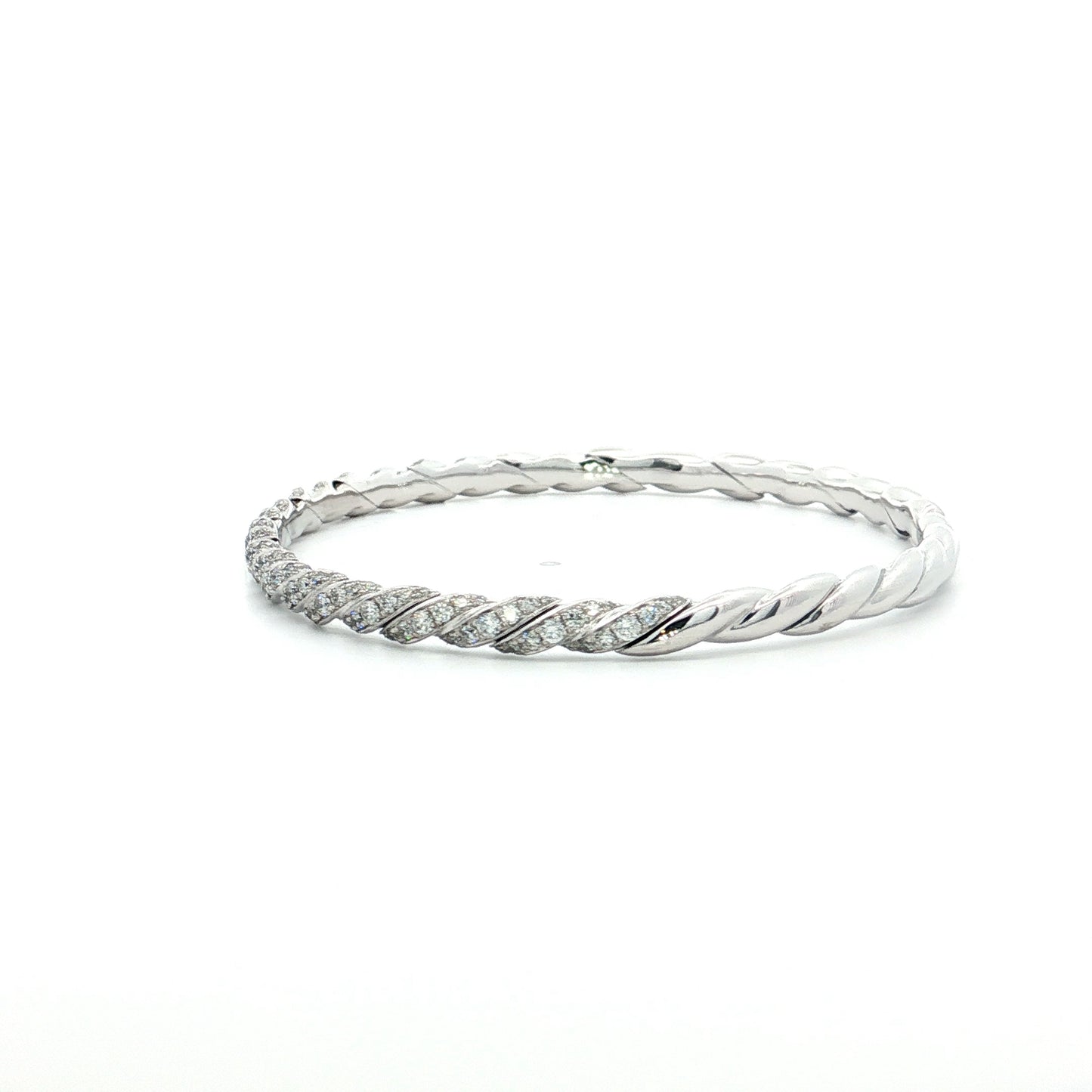 David Yurman Sculpted Cable Flex Bracelet 18k