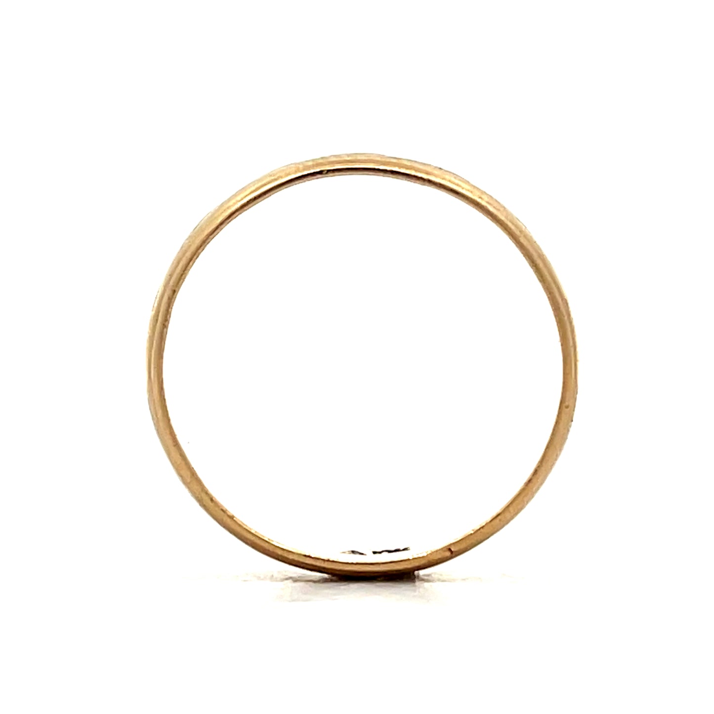 Mens Vintage Chevron Wedding Band in 10k