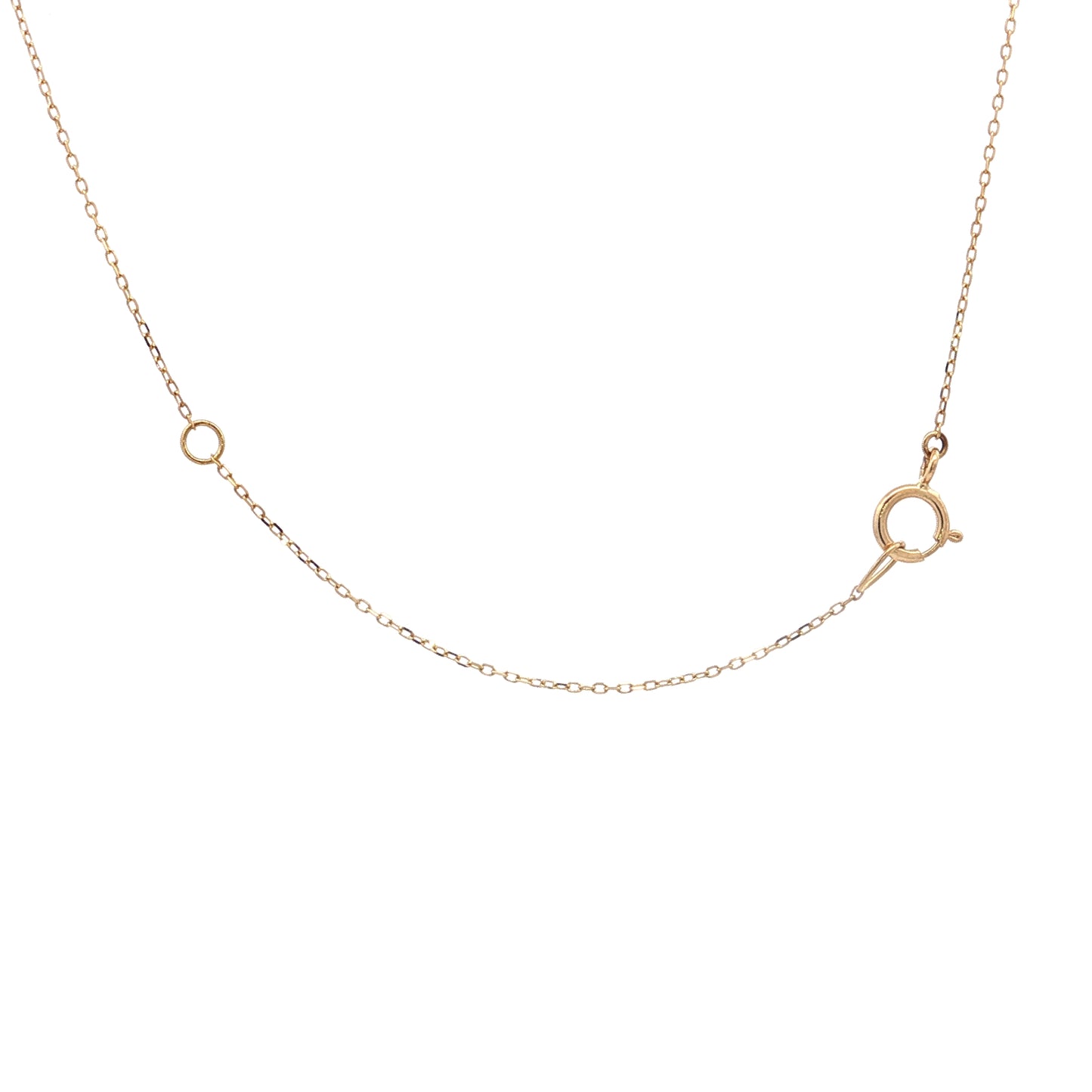 .10 Garnet Fluted Heart Pendant Necklace 14k