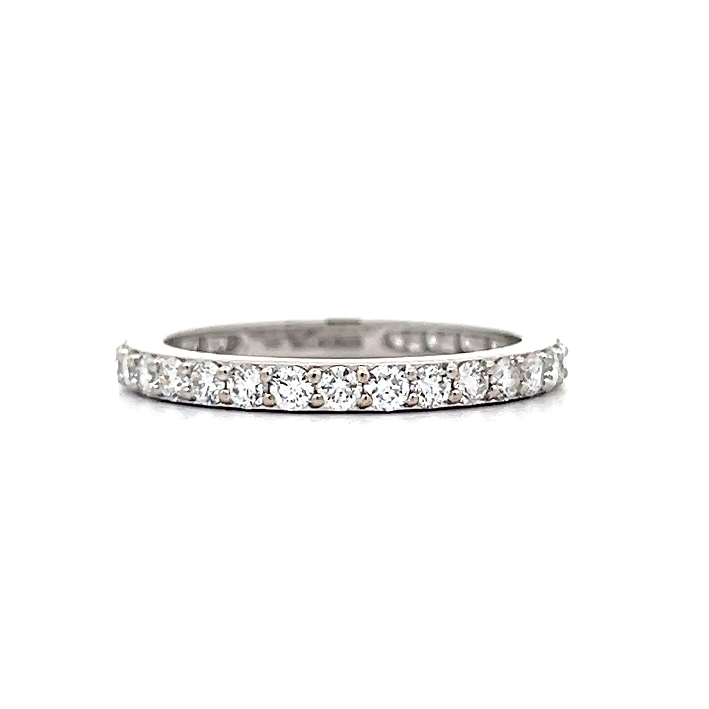 1.02 Diamond Eternity Wedding Band in 18k