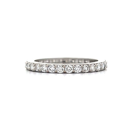 1.02 Diamond Eternity Wedding Band in 18k
