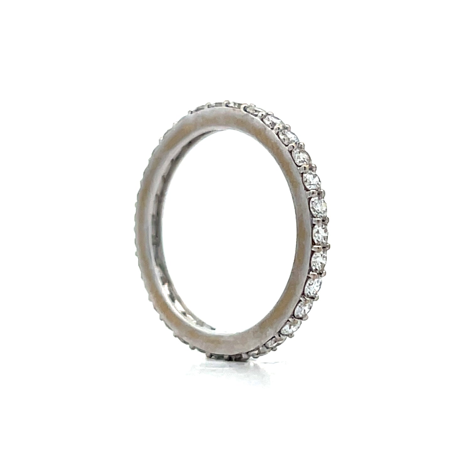 1.02 Diamond Eternity Wedding Band in 18k