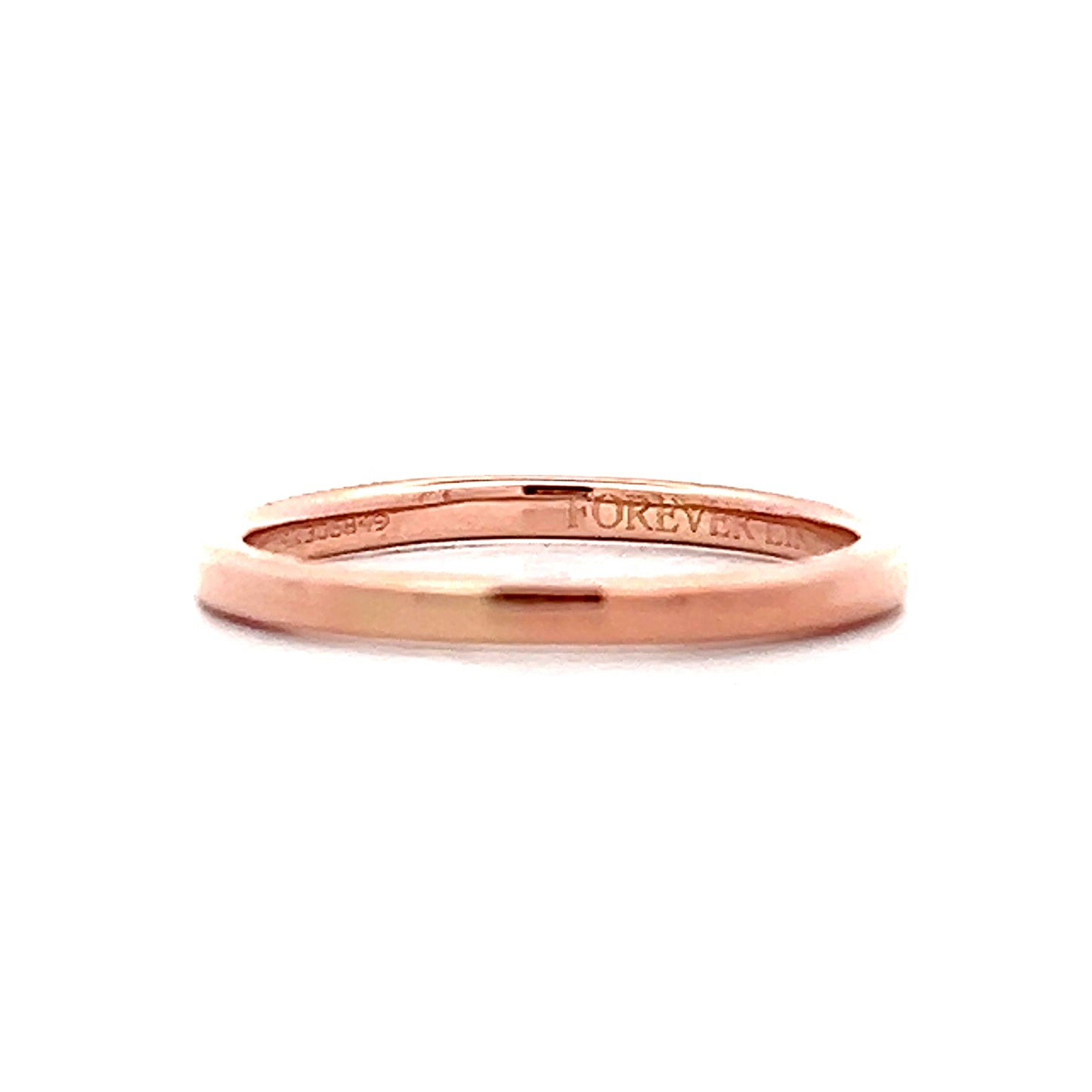 2mm Classic Wedding Band in 14k Rose Gold