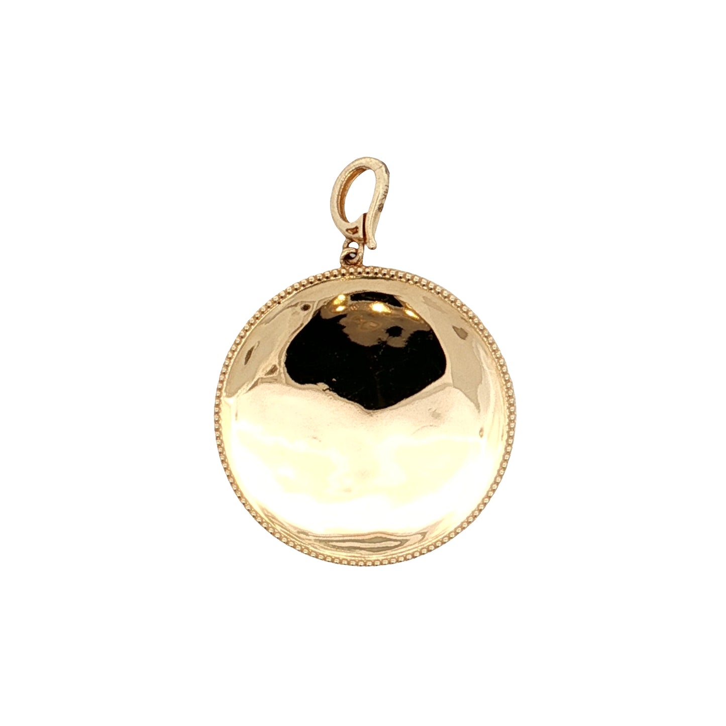 .30 Single Cut Diamond Pendant in 14k Yellow Gold