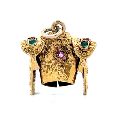 Vintage Mid-Century Matador Jacket Charm 14k