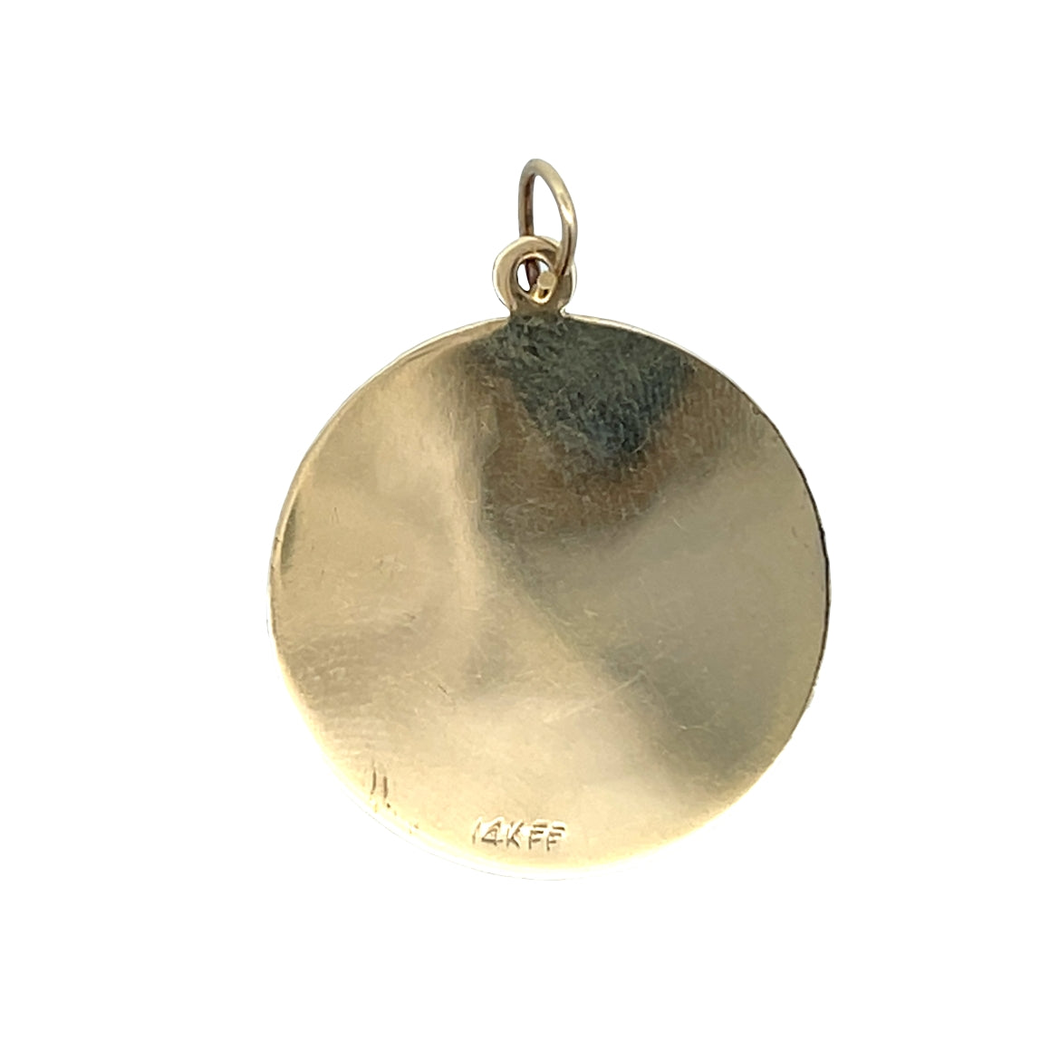Cancer Zodiac Pendant in 14k Yellow Gold