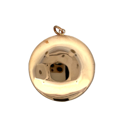 .65 Antique Victorian Diamond Pendant Locket in 10k