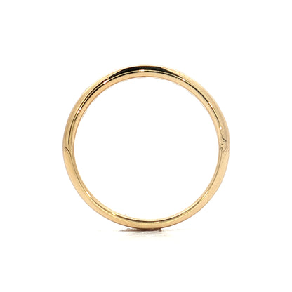 .54 Channel Set Diamond Wedding Band 14k Yellow Gold