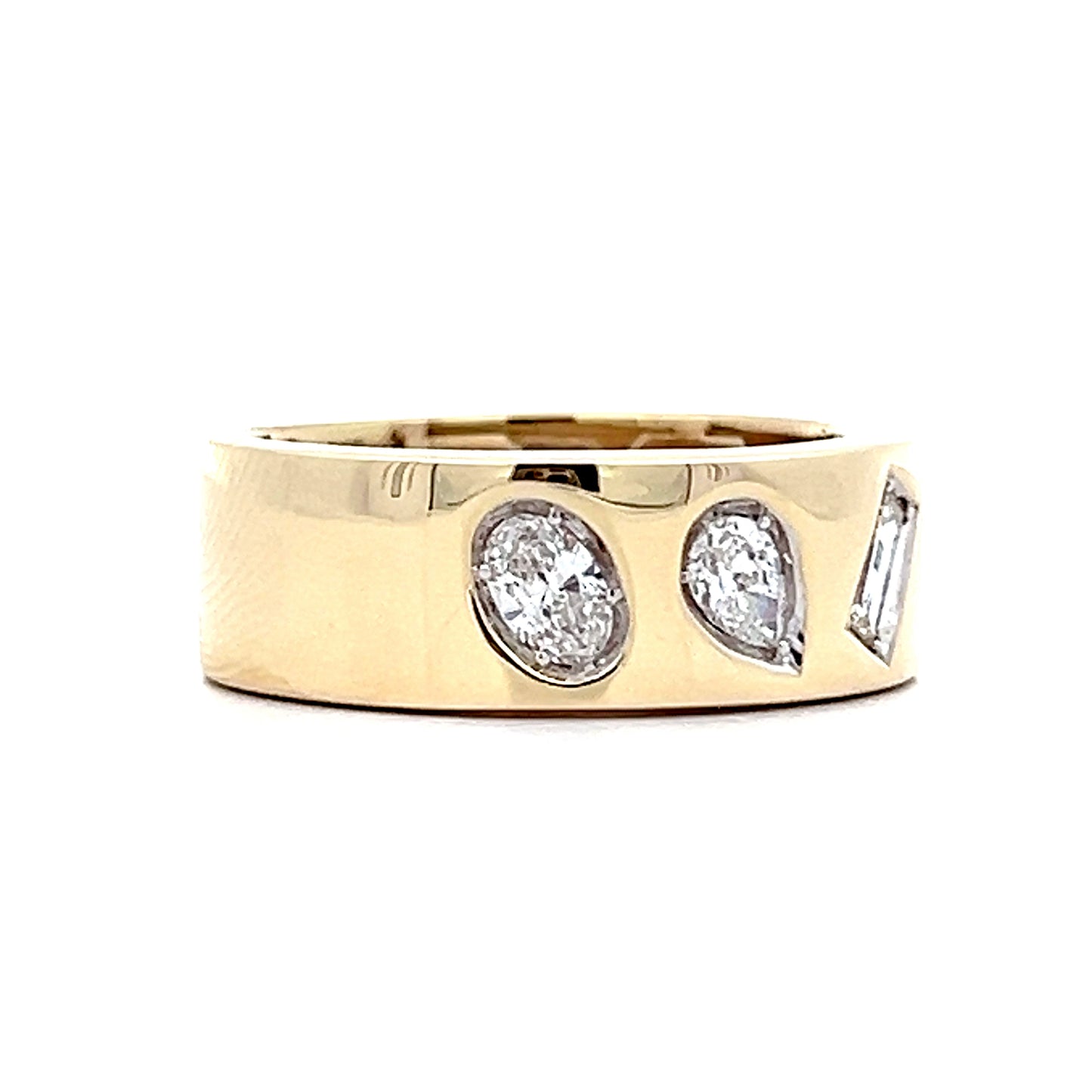 .57 Multi-Cut Diamond Cocktail Ring in 14k