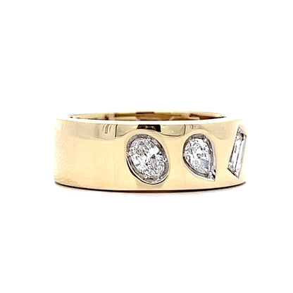 .57 Multi-Cut Diamond Cocktail Ring in 14k
