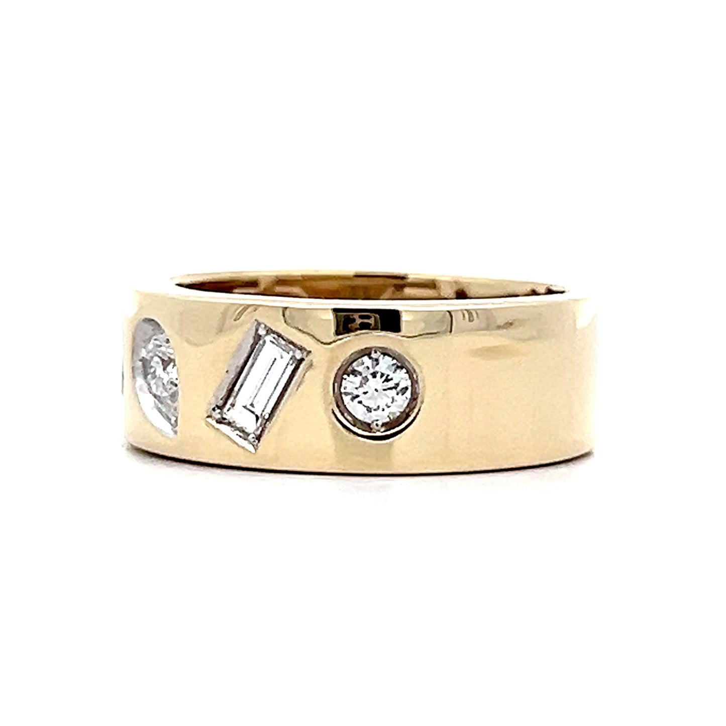 .57 Multi-Cut Diamond Cocktail Ring in 14k