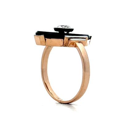 .50 Vintage Art Deco Diamond Cocktail Ring 14k