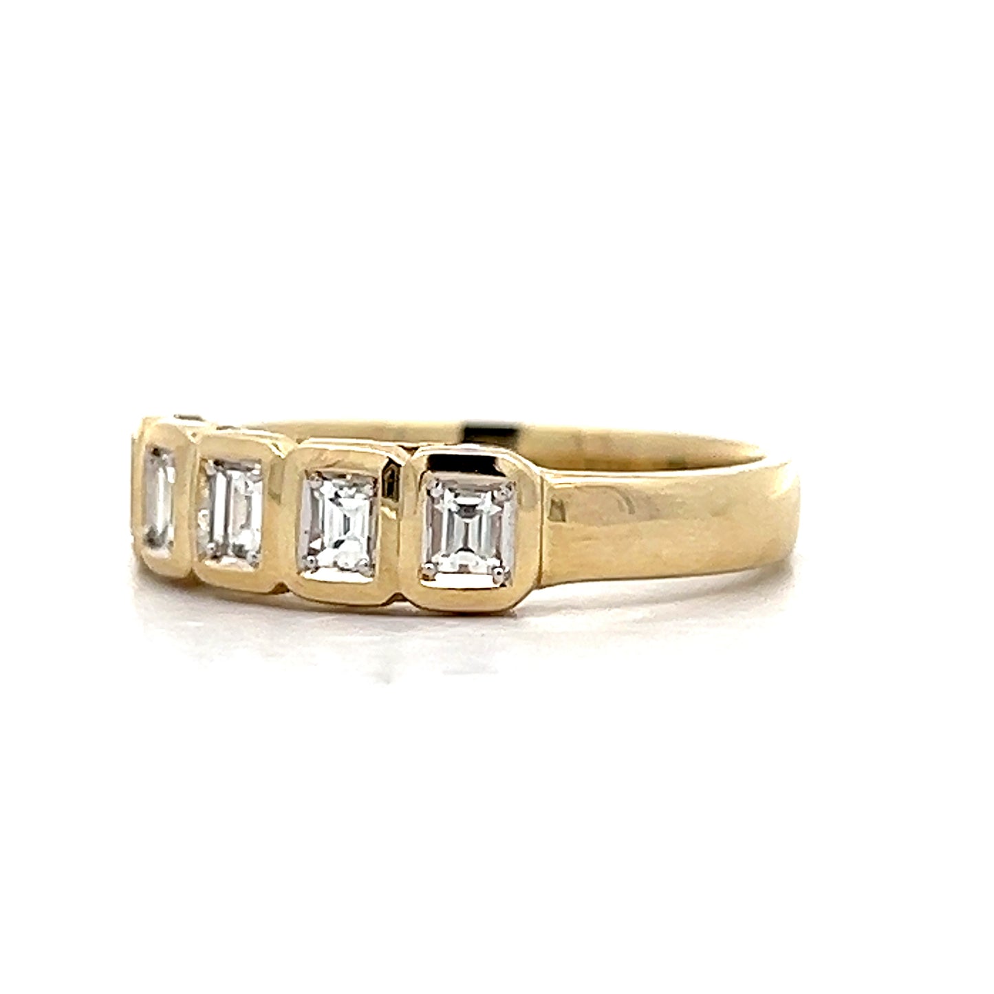 .53 Baguette Diamond Wedding Band in 14k