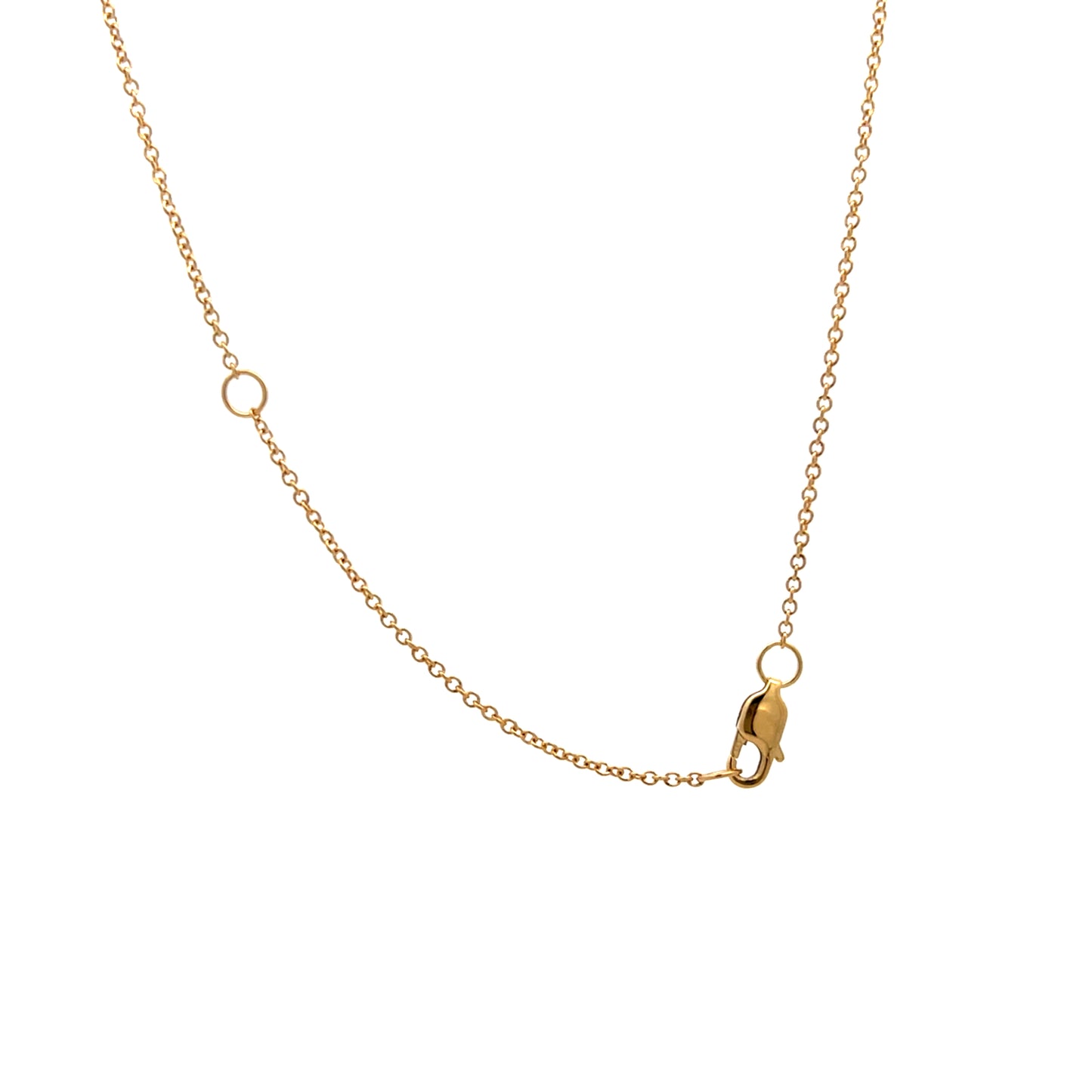 .16 Diamond Cross Pendant Necklace in 14k Yellow Gold