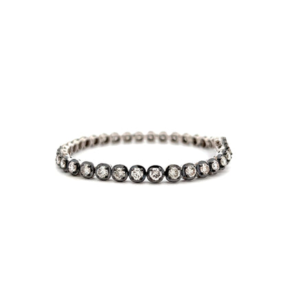 6.12 Diamond Tennis Bracelet in 14k White Gold