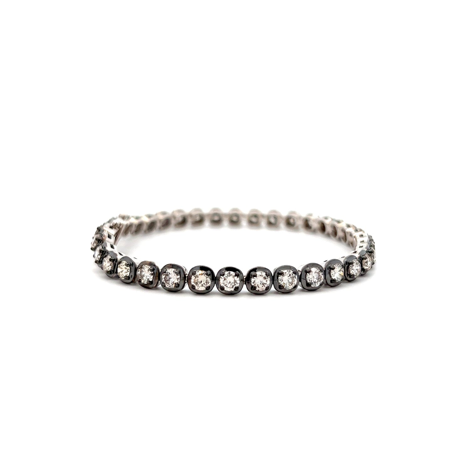 6.12 Diamond Tennis Bracelet in 14k White Gold