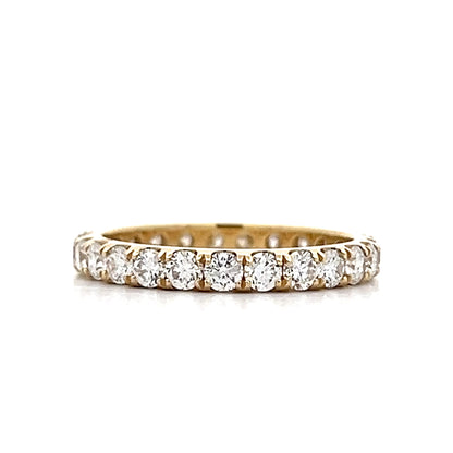1.50 Classic Diamond Eternity Wedding Band 14k