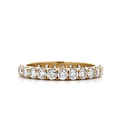1.50 Classic Diamond Eternity Wedding Band 14k