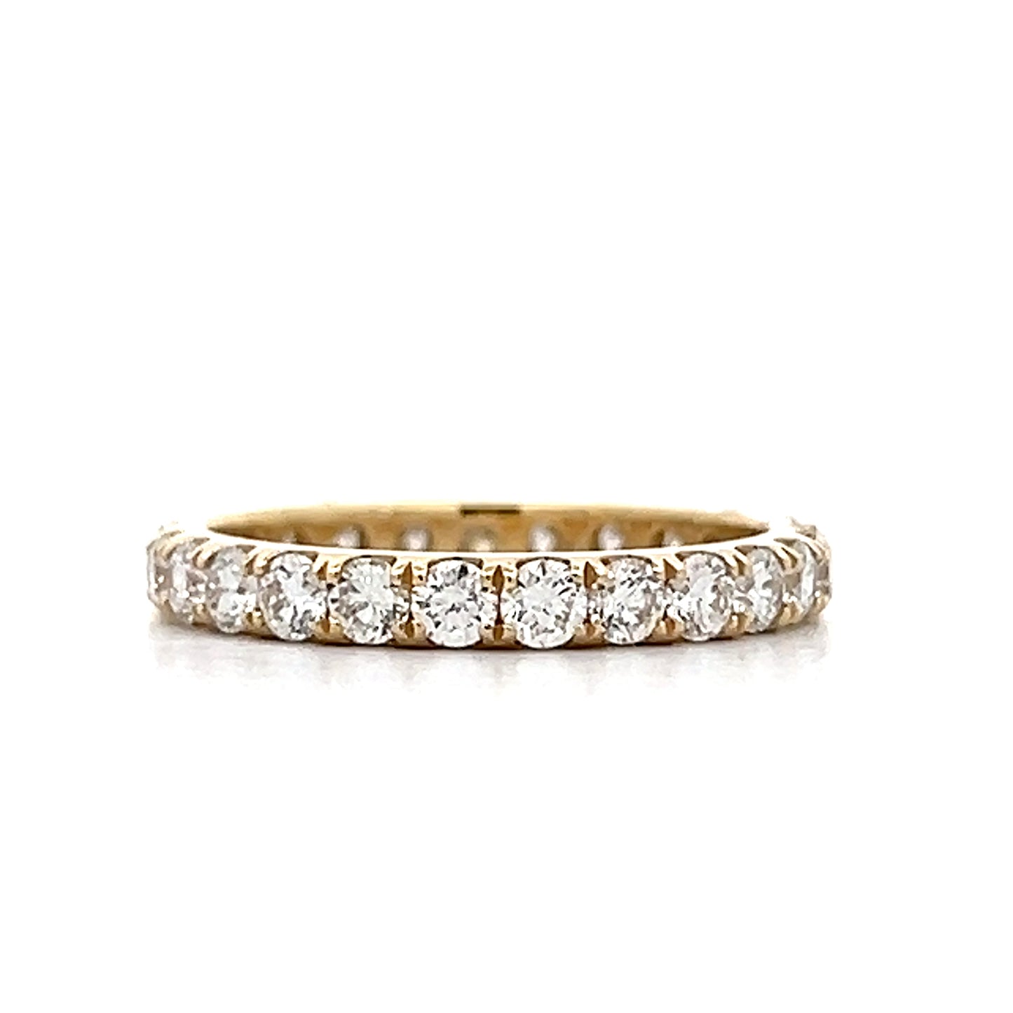 1.50 Classic Diamond Eternity Wedding Band 14k