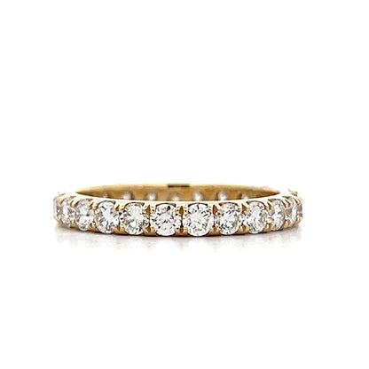 1.50 Classic Diamond Eternity Wedding Band 14k
