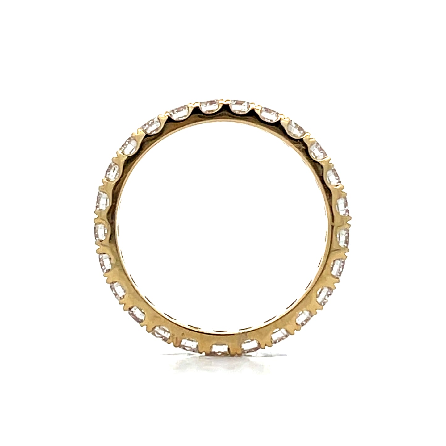 1.50 Classic Diamond Eternity Wedding Band 14k