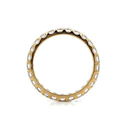 1.50 Classic Diamond Eternity Wedding Band 14k