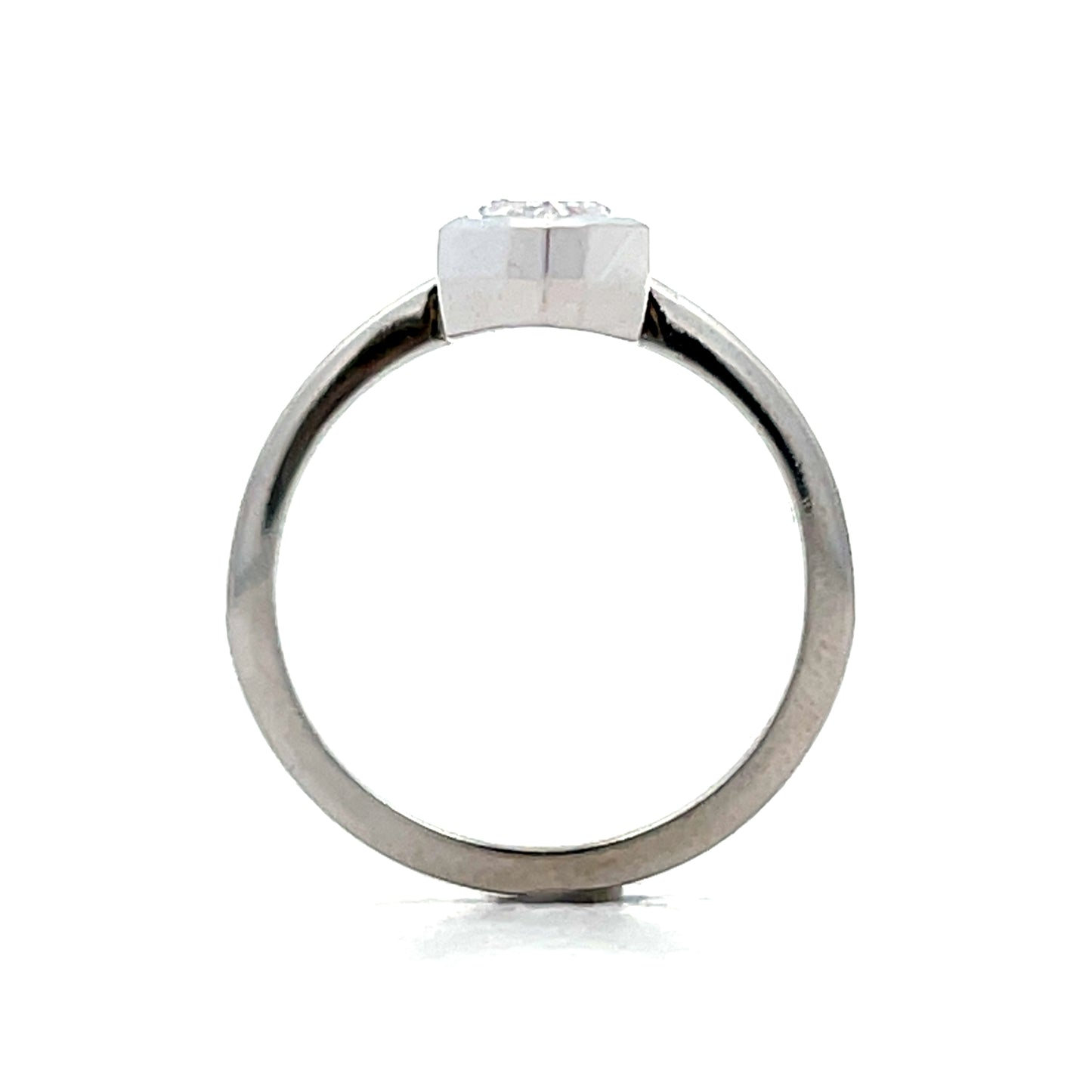1.03 Pear Diamond Toi Et Moi Engagement Ring Platinum