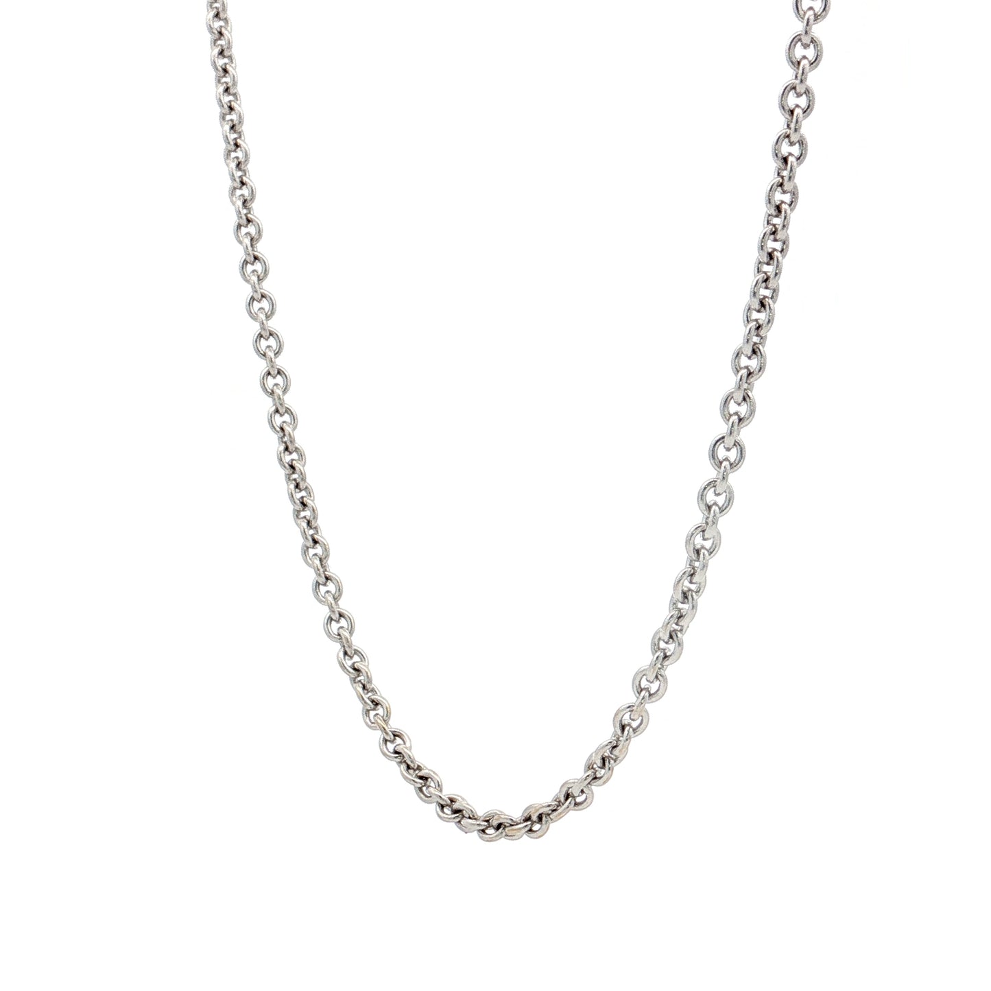 16 Inch Charriol Necklace in 18k White Gold