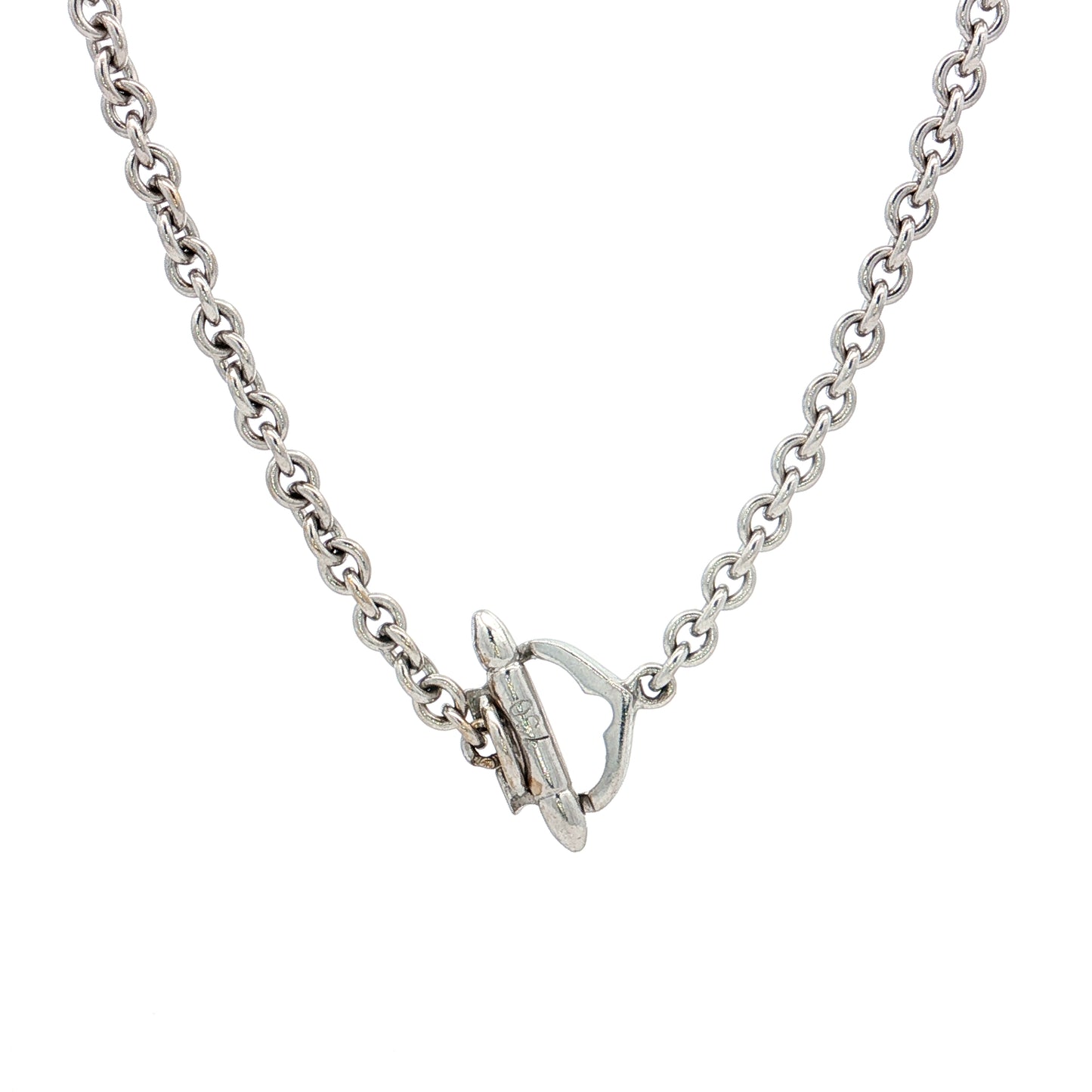 16 Inch Charriol Necklace in 18k White Gold