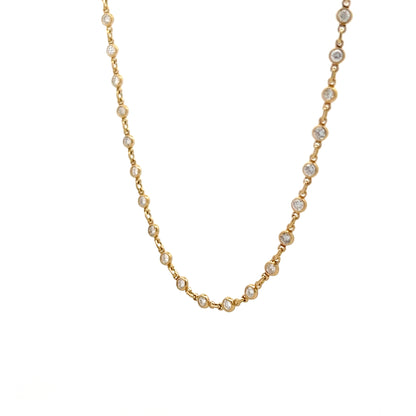 2.25 Diamonds by the Yard Necklace in 18k