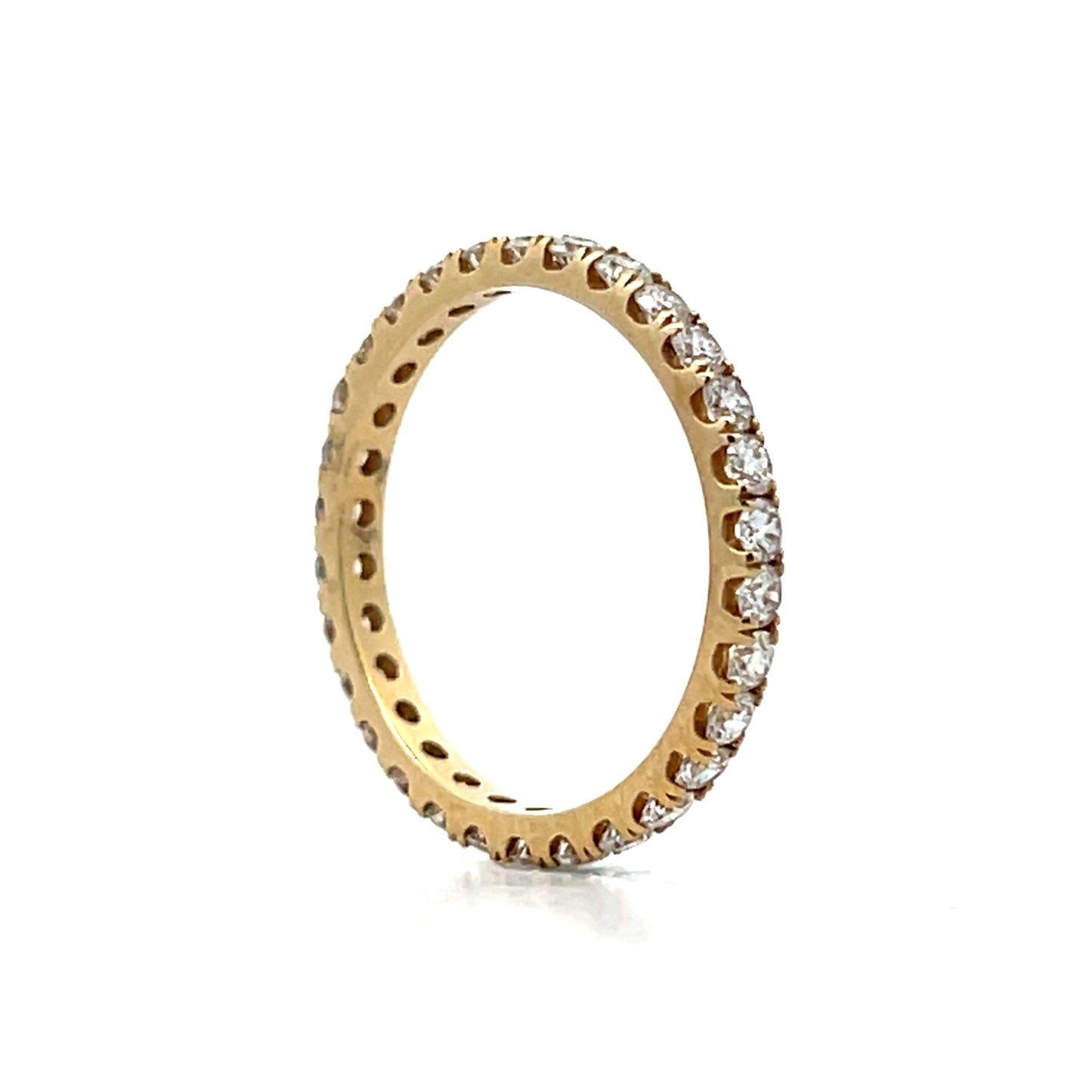 1 Carat Diamond Eternity Wedding Band in 14k