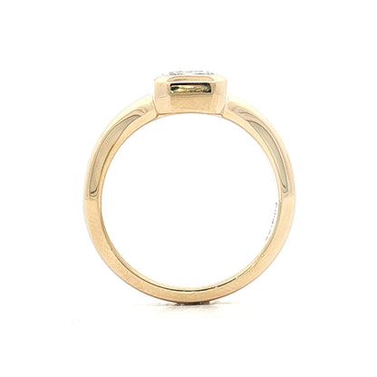 1.52 Emerald Cut Diamond Engagement Ring 14k