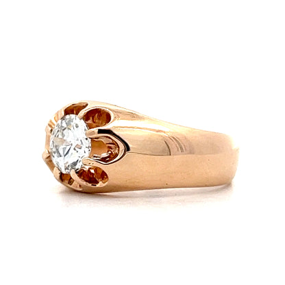 .96 Vintage Victorian Diamond Engagement Ring 14k