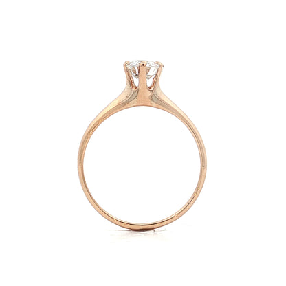 .70 Antique Victorian Diamond Engagement Ring 14k