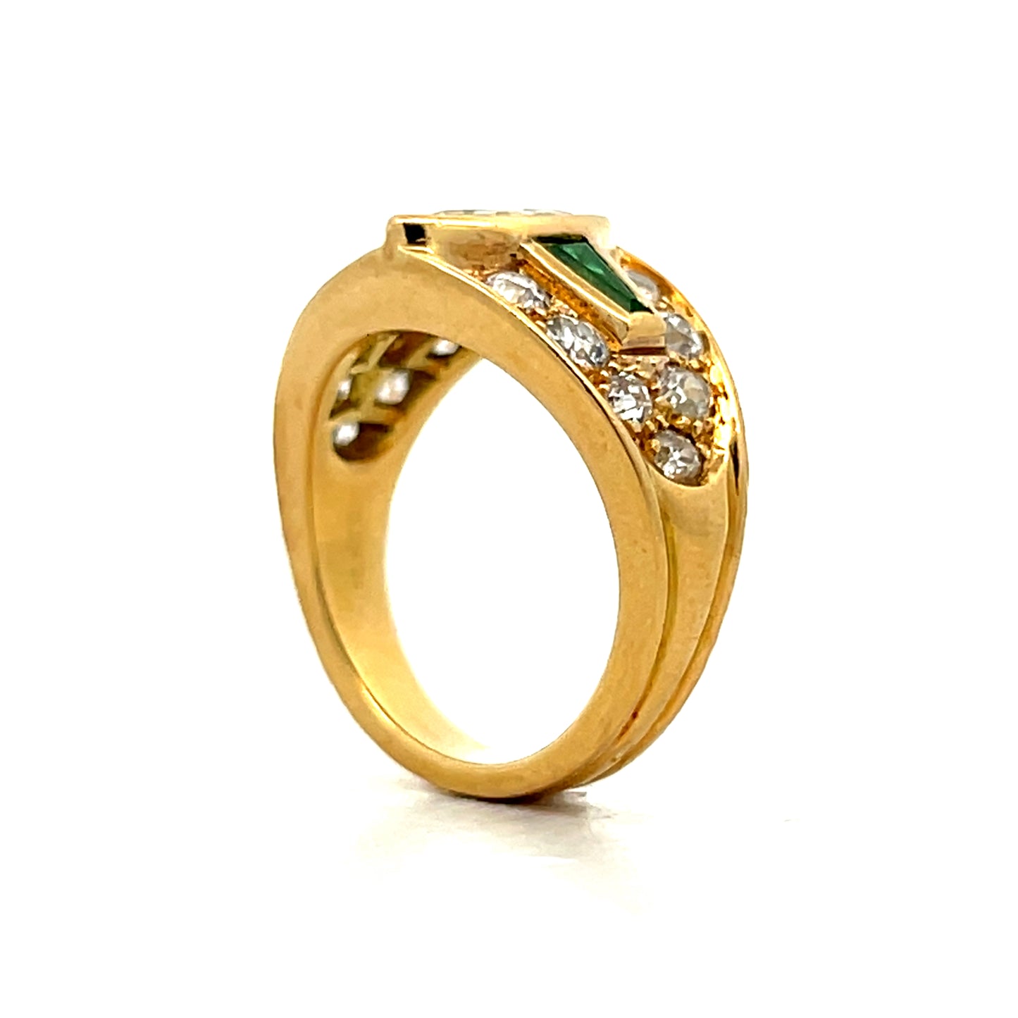 .95 Mouboussin Diamond Cocktail Ring in 18k