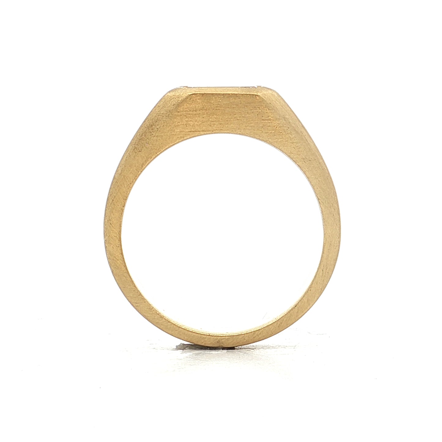 1 Carat Emerald Cut Diamond Engagement Ring 18k