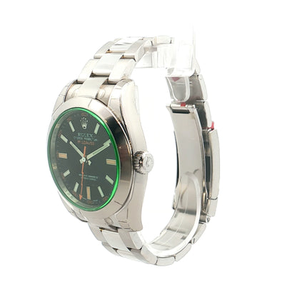 2014 Rolex Milgauss 40mm 116400 Stainless Steel