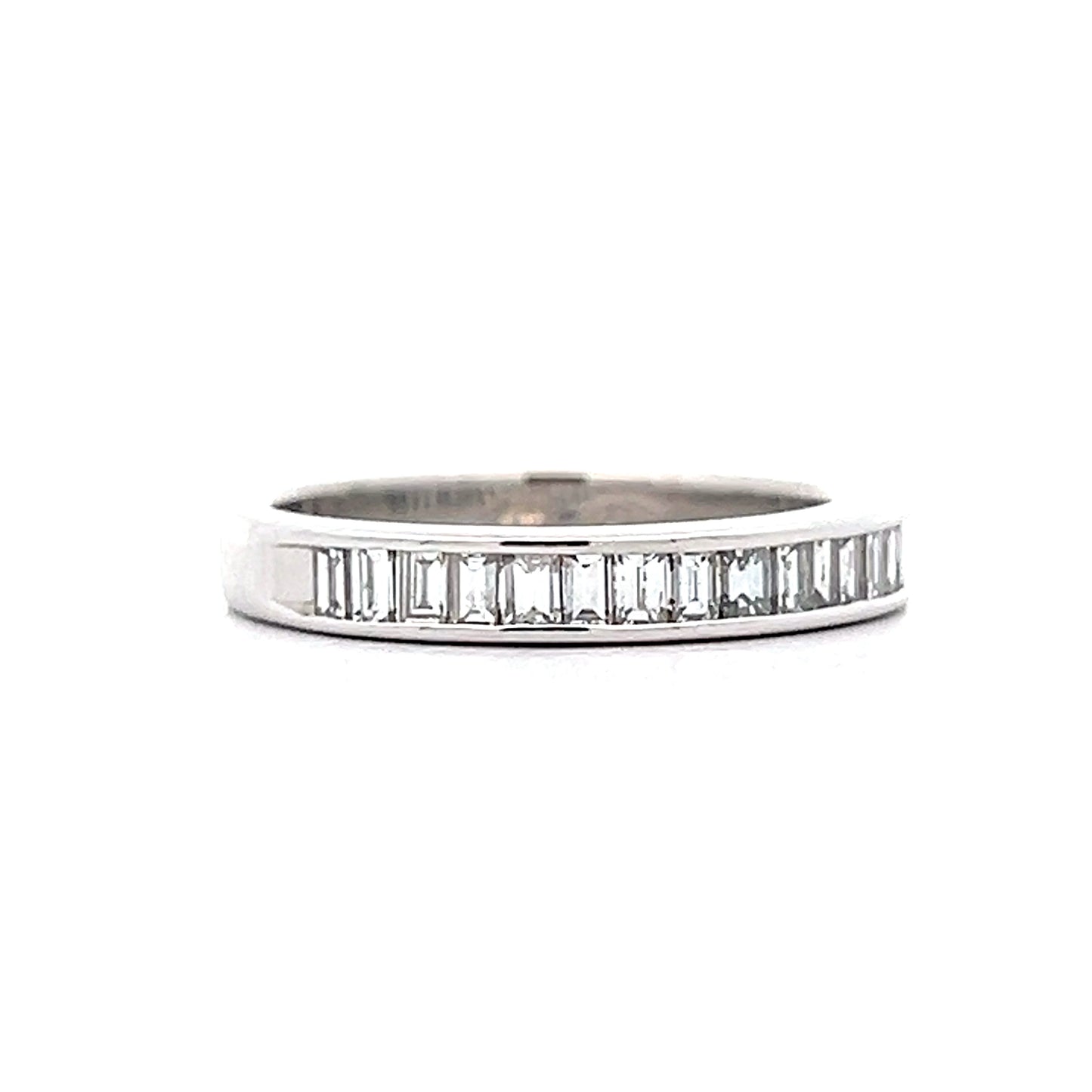 .95 Baguette Diamond Wedding Band in 14k