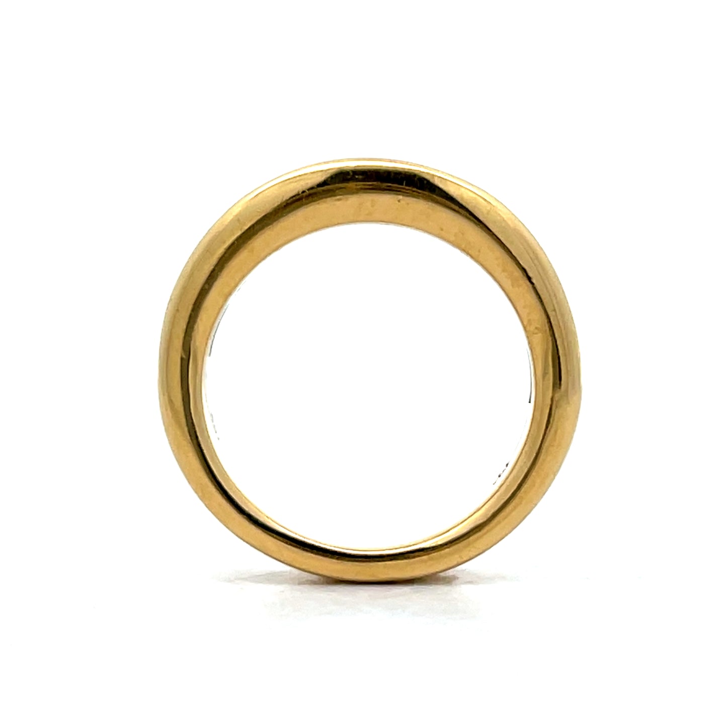 1.40 Channel Set Princess Diamond Wedding Band 18k