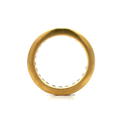 .96 Round Diamond Eternity Wedding Band in 18k