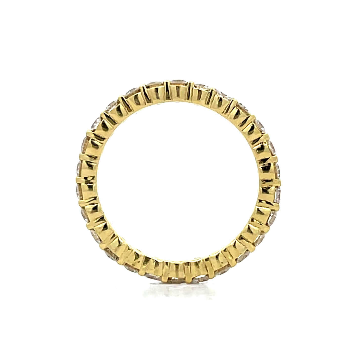 .91 Round Diamond Eternity Wedding Band in 18k
