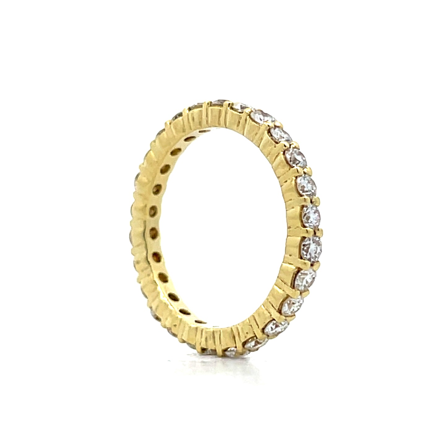 .91 Round Diamond Eternity Wedding Band in 18k