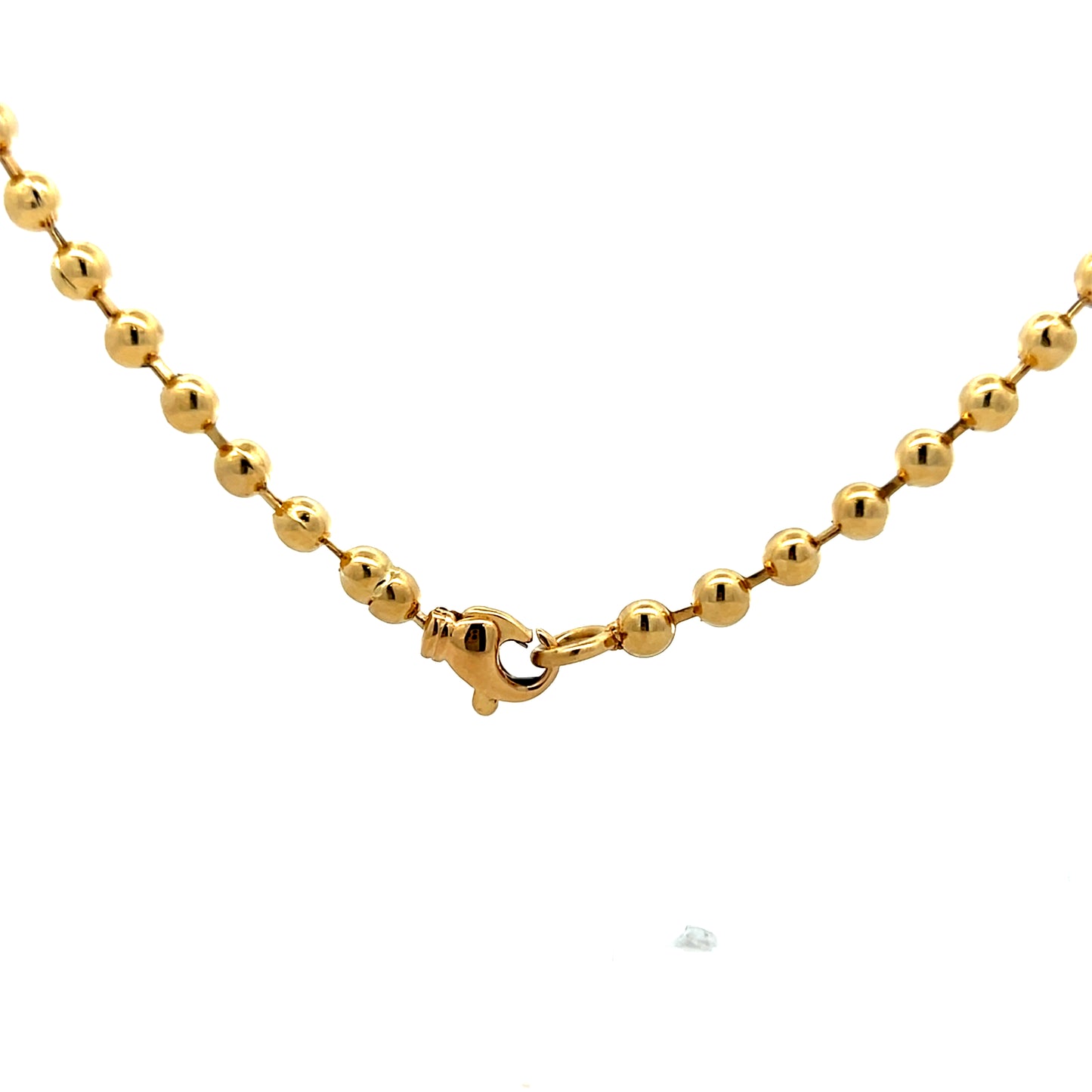 11.39 Peridot Dangle Necklace in 14k Yellow Gold