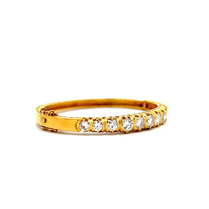 4.02 Victorian Style Diamond Bracelet in 22k