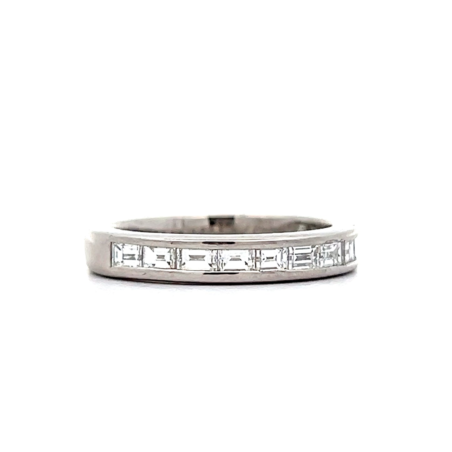 1.07 Baguette Diamond Wedding Band in Platinum