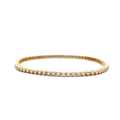 2.20 Bezel Diamond Tennis Bracelet in 14k