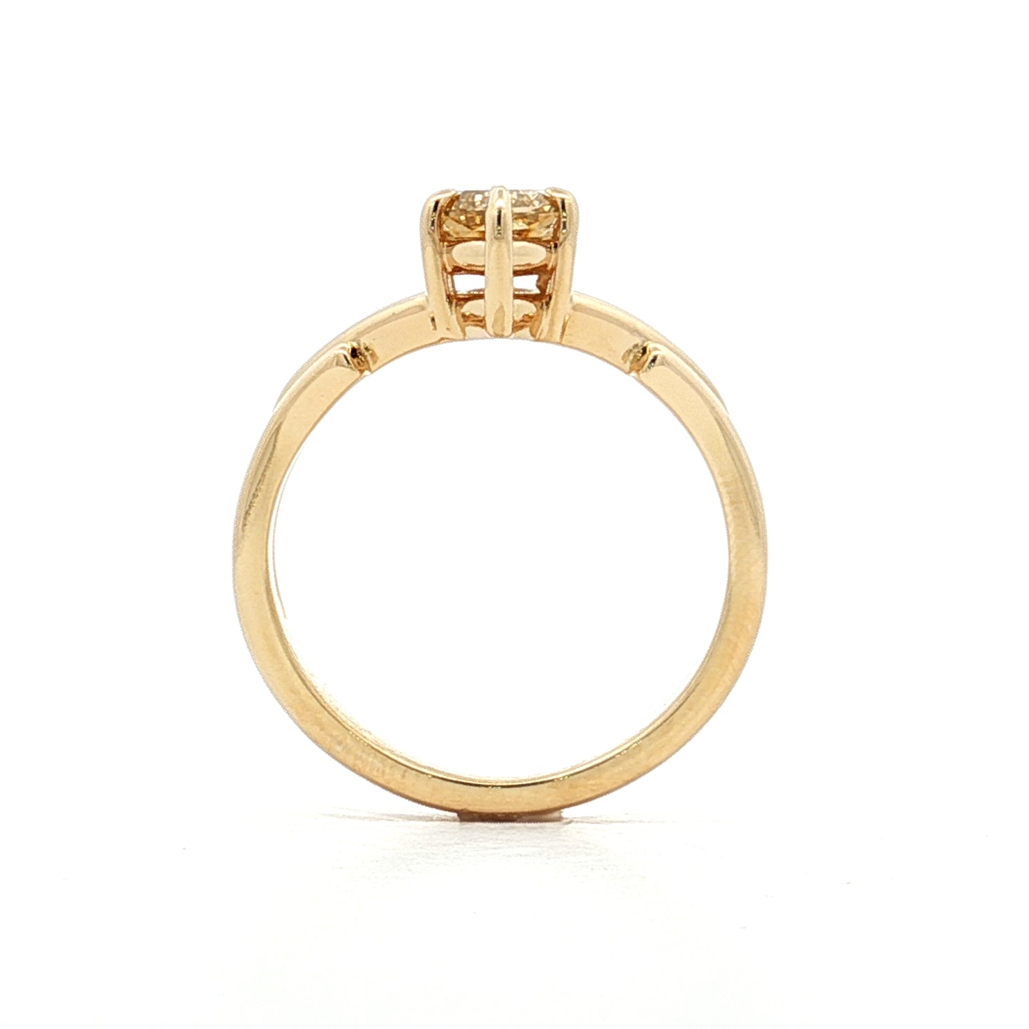 1.53 Marquise Step Cut Diamond Engagement Ring 14