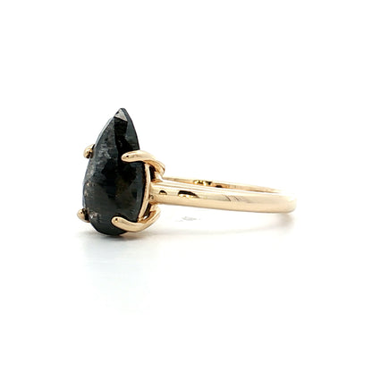 .55 Cabochon Turquoise Huggie Hoop Earrings in 14k