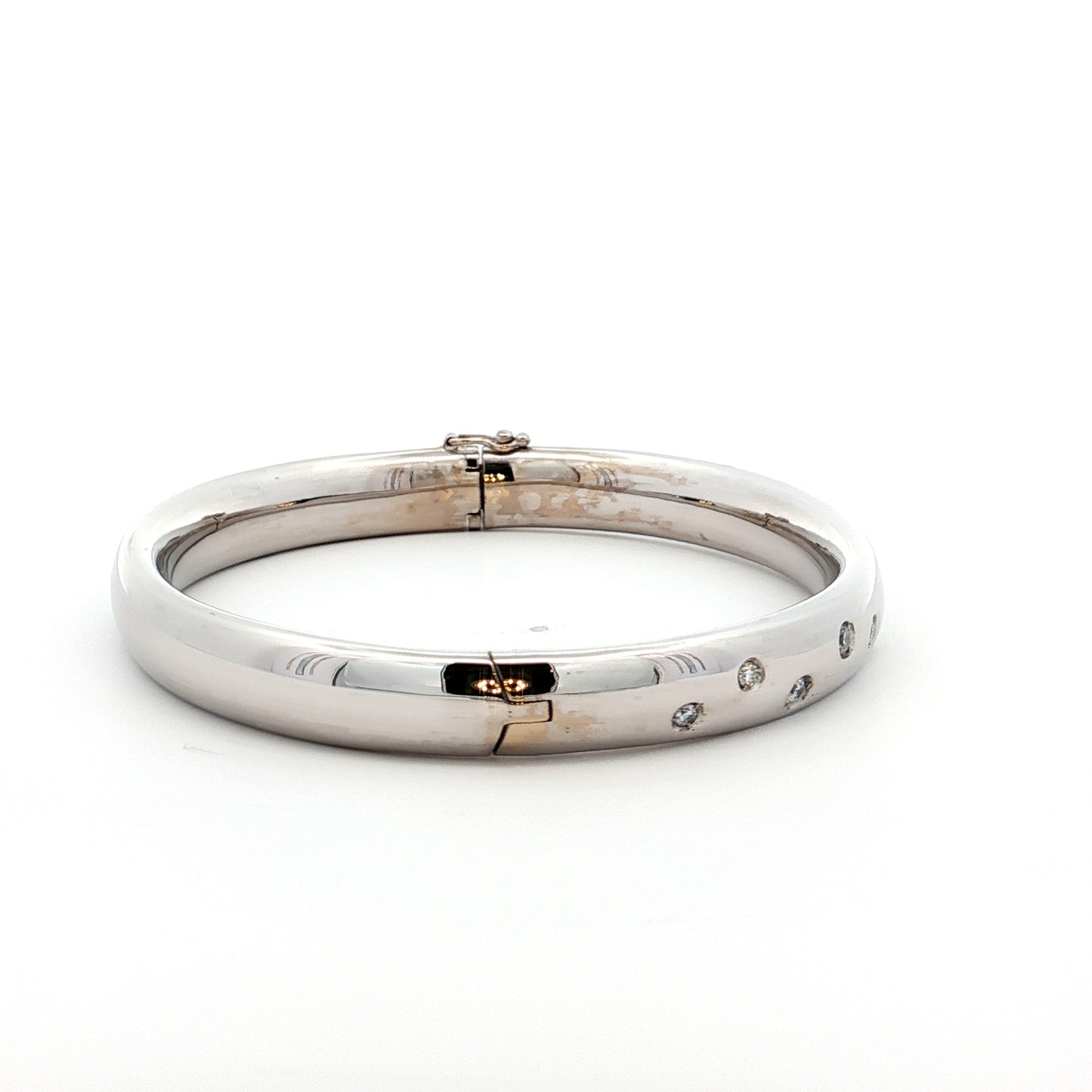 .42 Micheletto Etoile Diamond Bracelet in 18k White Gold